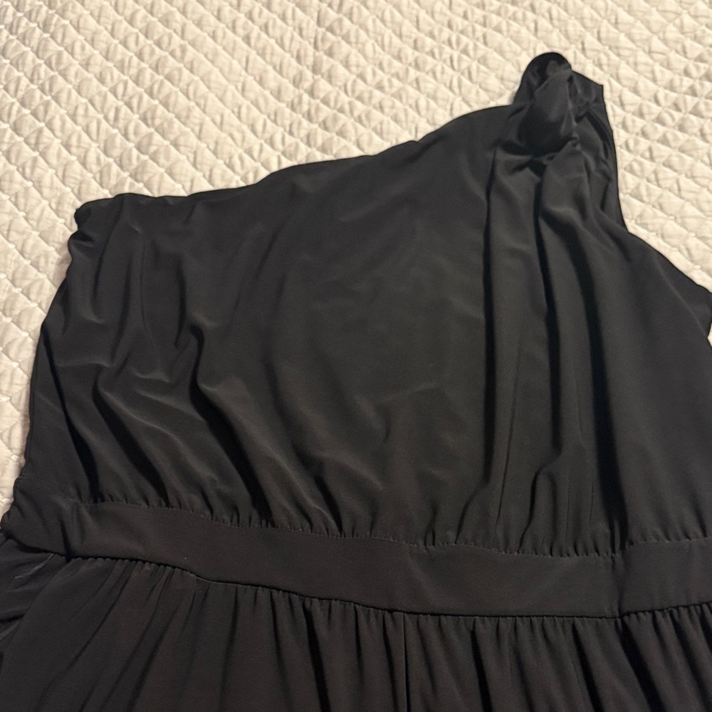 Kaileigh Black Strapless Jumpsuit - Picture 2 of 3